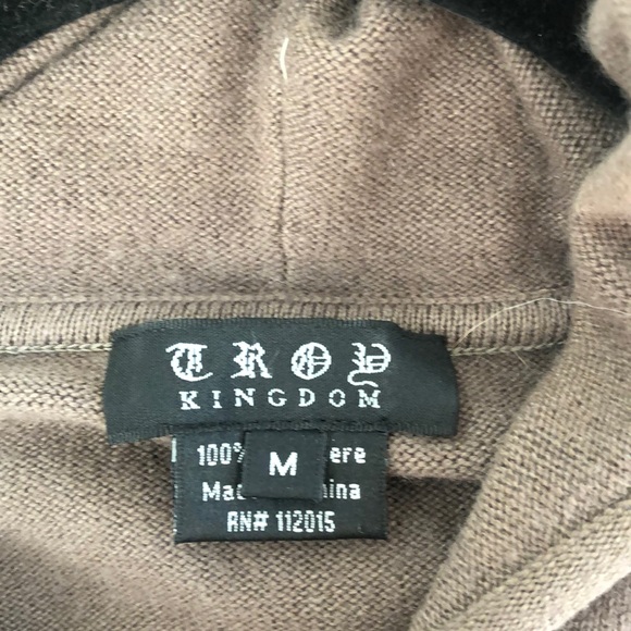 Troy kingdom cashmere zip up - Picture 6 of 6